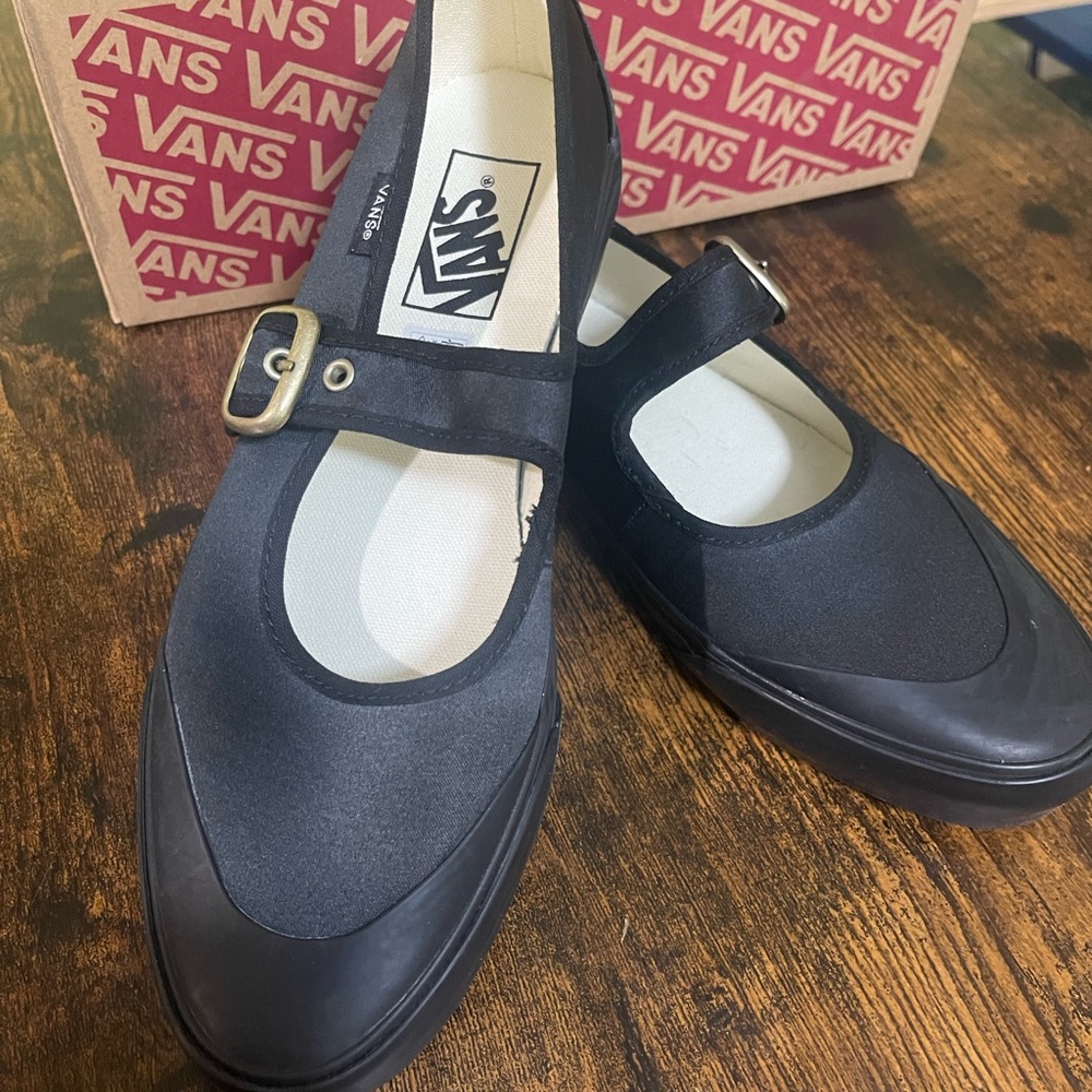Vans Black Mary Jane Shoes